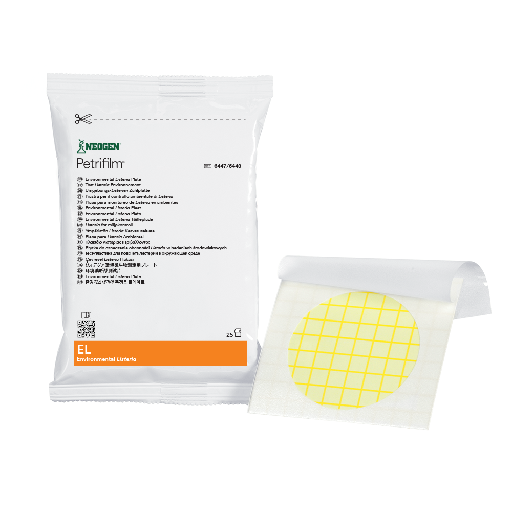 NEOGEN Petrifilm® Placas para detección de Listeria Ambiental